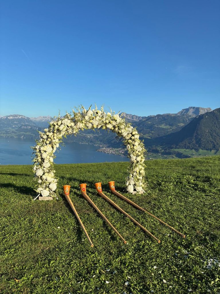 Diä Alphorn-Artiste unterwegs